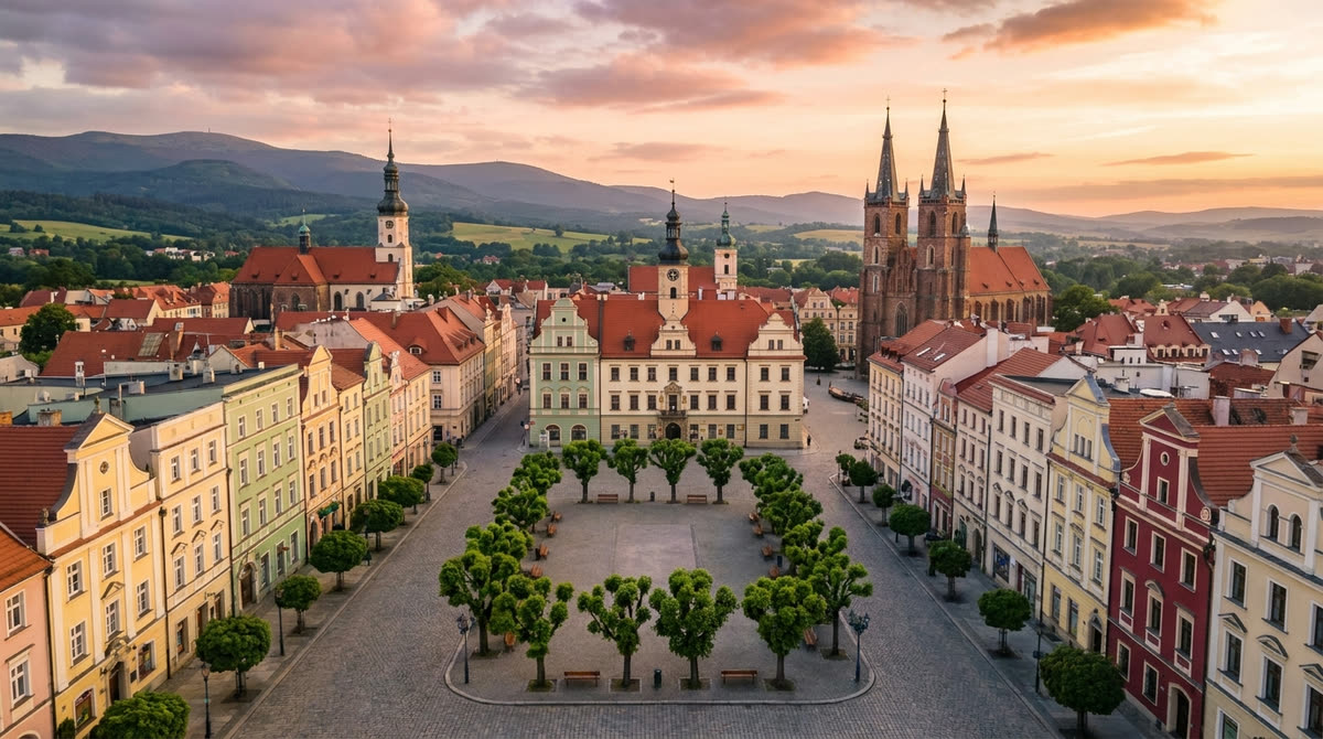 Rynek w Kamiennej Górze — ceny mieszkań w Karkonoszach i okolicach